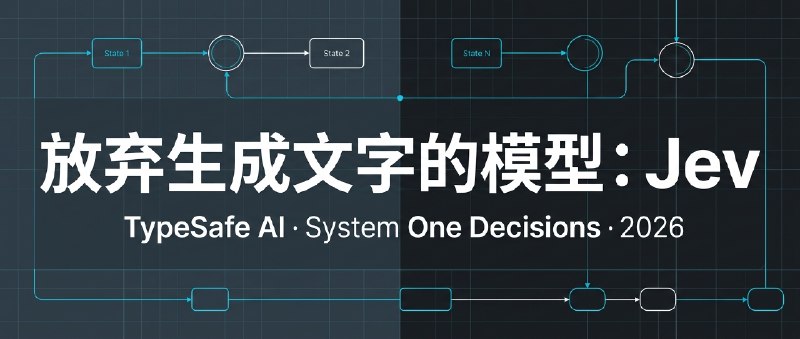 ⚡️ 砍掉文字生成能力：TypeSafe AI 发布 System One 决策模型 JevOpenAI 早期指令微调（ChatGPT 核心技术）研究员 Diogo Almeida 创立的 TypeSafe AI 结束两年隐身期，发布首个 System One 架构模型 Jev
